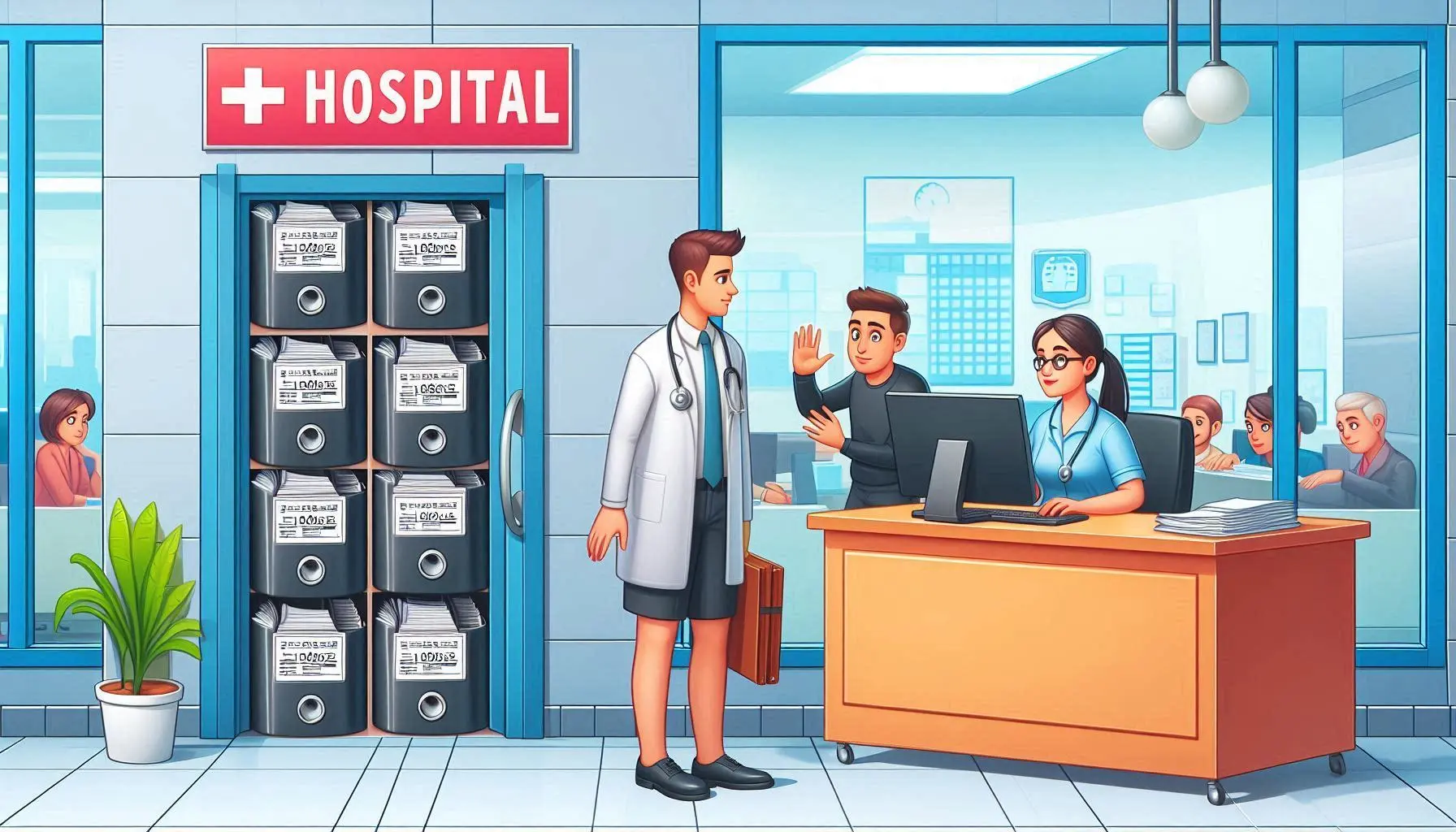 Un-authorized Access to Hospital Details- SVeXcell.com