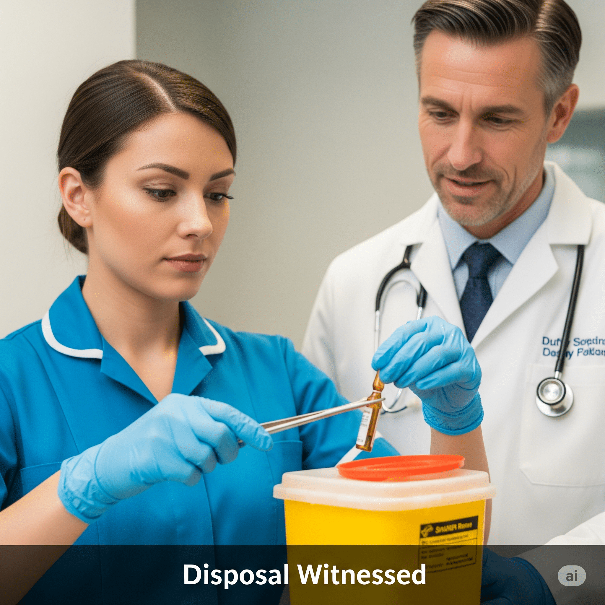 Narcotic Drug- Disposal